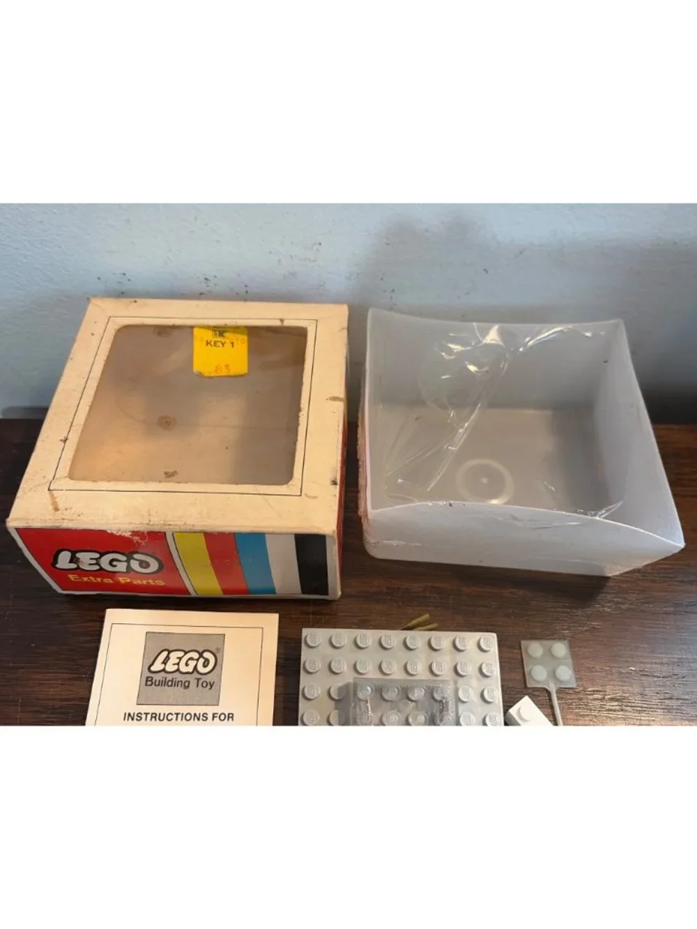 LEGO 050 Lighting Device 056 Windows Doors Set Instructions Original Box Vintage